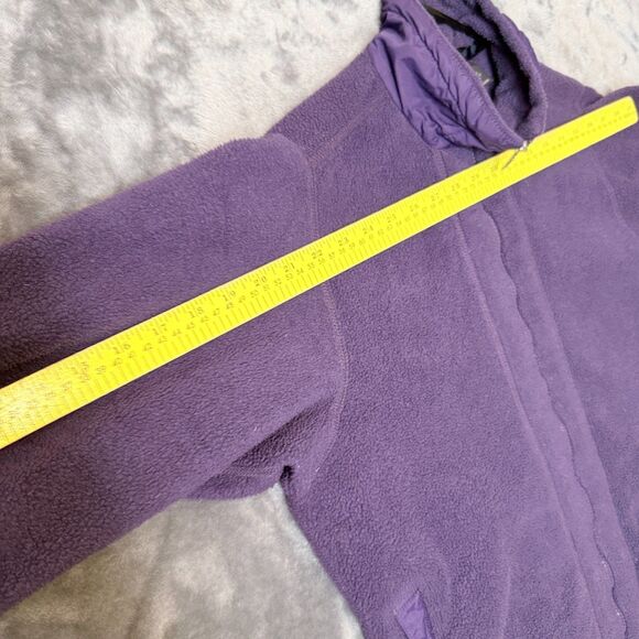Patagonia Synchilla Womens Full-Zip Long Sleeve Size Large Purple Turtle Neck - Picture 5 of 8